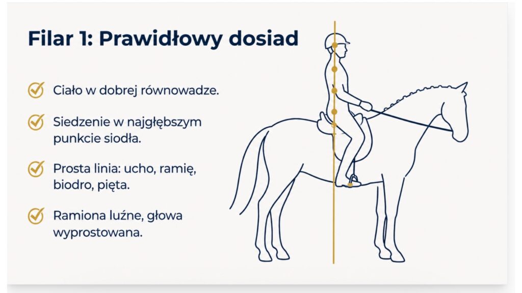 Postawa i&nbsp;dosiad jeźdźca